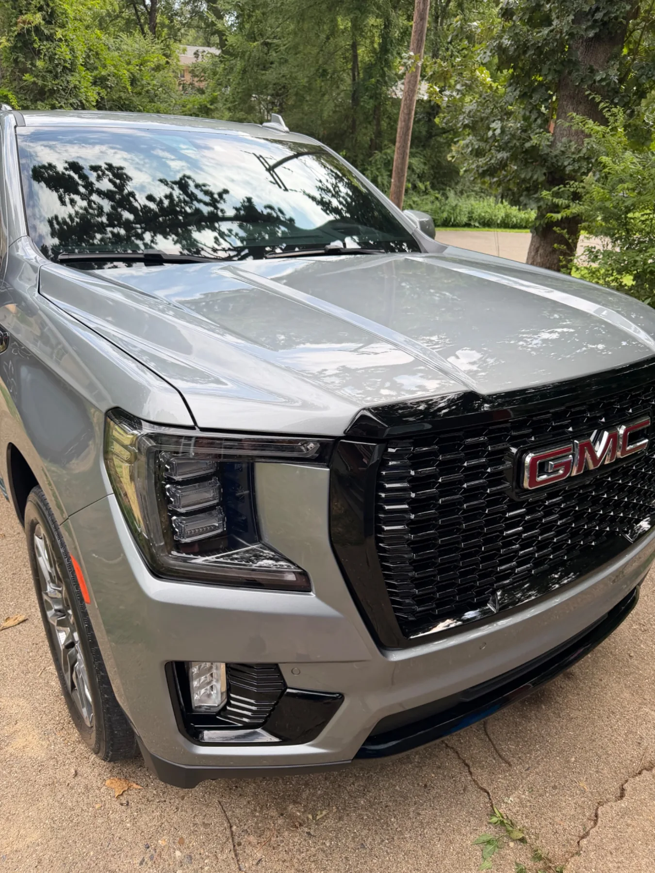 Finished GMC Denali after ceramic coating